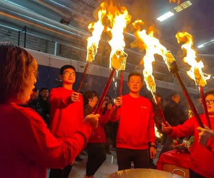 碧虎肇慶工廠7號窯點(diǎn)火投產(chǎn)圓滿成功